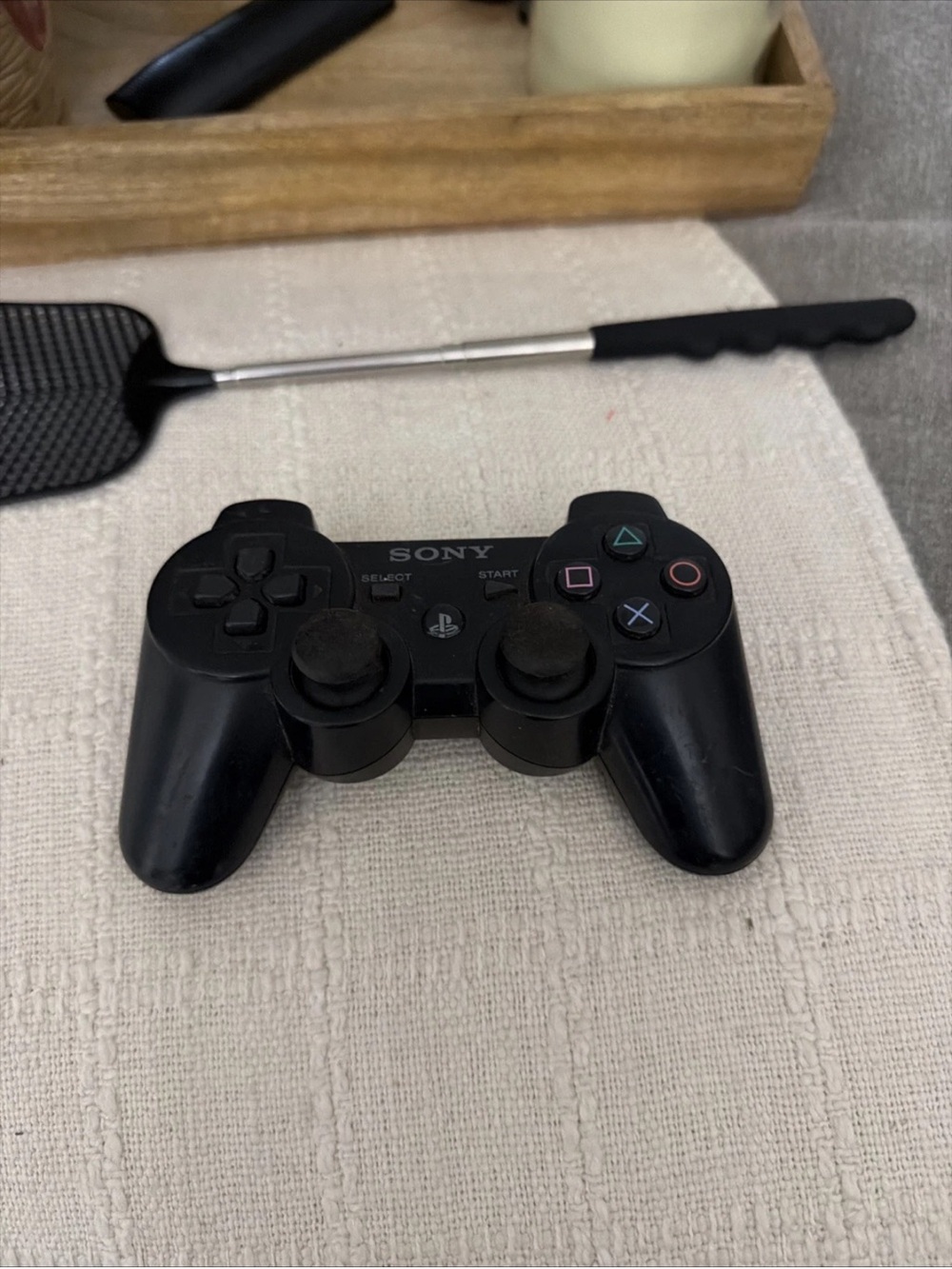 Genuine Sony Playstation PS3 DualShock Wireless Controller OEM Black CECHZC2U